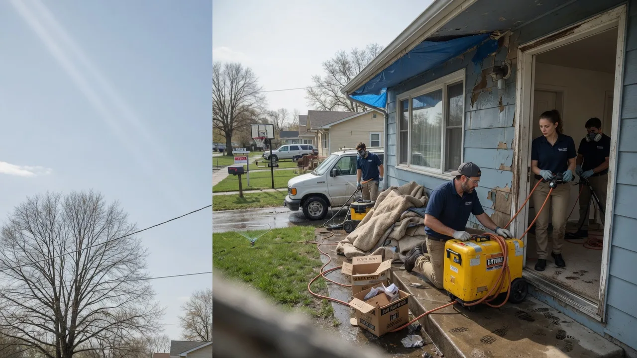 Basement Flood Cleanup in Sturgeon, MO near me
